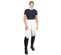 Hy Equestrian Roka Reign Riding Tights White - White - Large