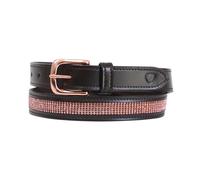 Hy Equestrian Rosciano Rose Gold Belt - Small · Brown
