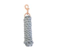 Hy Equestrian Rose Gold Lead Rope Light Grey - 2 Metres