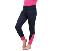 Sara Riding Tights By Little Rider Navy/Pink - 5-6 Years