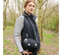 Hy Equestrian Silva Flash Reflective Hi Viz Waterproof Padded Jacket - UK 8