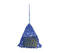 Hy Equestrian Slow Flow Snack Haynet for Horses and Ponies Blue - One Size