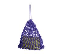 Hy Equestrian Slow Flow Snack Haynet for Horses and Ponies Purple - One Size