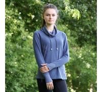 Hy Equestrian Synergy Cowl Neck Top Blue - UK 14 (L)