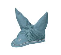 Hy Equestrian Synergy Fly Veil Aqua/Silver - Cob