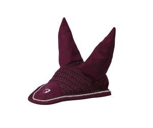 Hy Equestrian Synergy Fly Veil Fig/Silver - Full
