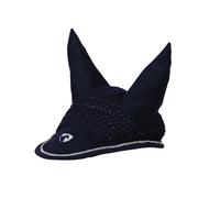 Hy Equestrian Synergy Fly Veil Navy/Silver - Cob