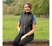 Hy Equestrian Synergy Sync Lightweight Padded Gilet - UK 14 (L) · Black