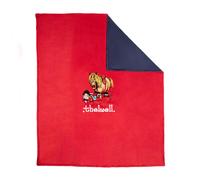 Hy Equestrian Thelwell Fleece Blanket - Red and Navy