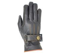 Hy Equestrian Thinsulate Leather Winter Riding Gloves - Horse Riding Gloves - Black - Size: Medium