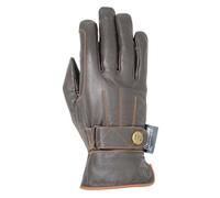 Hy Equestrian Thinsulate Leather Winter Riding Gloves - Horse Riding Gloves - Dark Brown - Size: Large