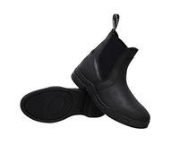 Hy Equestrian Wax Leather Jodhpur Boot - Black - Childs 12