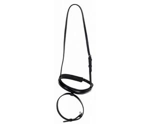 Hy Flash Nose Band - Black - Pony
