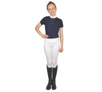 Hy Girl's Roka Reign Horse Riding Tights in White | Size: 7-8 Years Hy White 7-8 Years