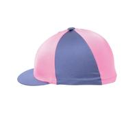 Hy Two Tone Lycra Cap Silks - Navy/Pink