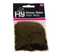 Hy Equestrian Hair Nets - Black · Heavy