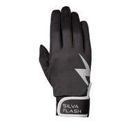 Hy Men's Silva Flash Riding Gloves in Black | Size: Large Hy Black L