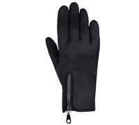 Hy Men's Stalactite Zipped Riding Gloves in Black | Size: Large Hy Black L