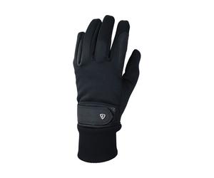 Hy Men's Thinsulate Leather Bound Riding Gloves in Black | Size: Large Hy Black L