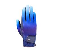 Hy Ombre Riding Gloves in Navy | Size: Large Hy Navy L