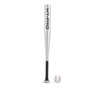 Hy-Pro 26" Alu Baseball Bat & Ball - Silver | Size: Standard Hy-pro Silver Standard