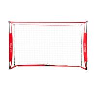 Hy-Pro 8ft x 5ft Box Football Goal, Collapsible, Quick set up, Portable, Carry Bag and Secure Pegs