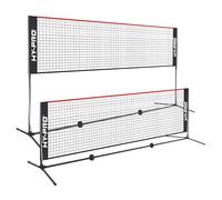 Hy-Pro Adjustable Height Net - 3-5.2 FT Height, 3M Width, Versatile Badminton, Volleyball, Pickleball, Tennis Net with Portable Design, Durable Frame, Quick Set-Up, for Kids and Adults