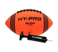 Hy-Pro American Football with LED Light Rubber & Pump Orange