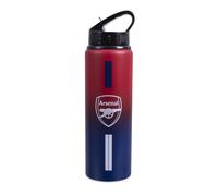 Hy-Pro Arsenal F.C. Team Merchandise 750ml Aluminium Fade Water Bottle, White, One Size