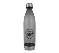 Hy-Pro Officially Licensed Arsenal F.C. 1L Water Bottle - PETG Plastic, Reusable, 1 Litre, Smokey Design, Lightweight, Leakproof, Great Football Gift Idea, BPA Free