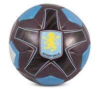 Hy-Pro Officially Licensed Aston Villa F.C. 4 Inch Soft Mini Football - Small Indoor Football with Foam Interior, Soft Balls for Kids Indoor Play - Lightweight & Portable