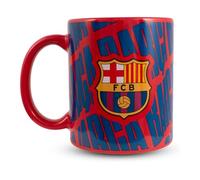 Hy-Pro Officially Licensed Barcelona Ceramic Barca Mug - 11oz/325 ml Football Fan Cup for Hot Drinks - Microwave & Dishwasher Safe Gift for Men & Boys