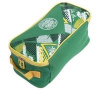 Hy-Pro Celtic FC Vector Football Boot Bag - Officially Licensed One Size Shoe & Cleat Bag in Green/Yellow/White with Club Crest for Training & Match Days