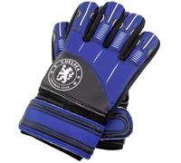 Hy-Pro Officially Licensed Chelsea FC Goalkeeper Gloves - Junior, Delta Design, Goalie, with Strong Palm Grip for High Performance, Boys and Girls