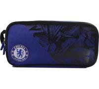 Hy-Pro Chelsea FC Official Football Boot Bag, Blue and Black, Sports Equipment Storage with Club Logo, Zip Closure