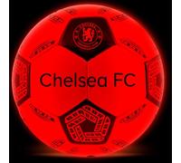 Hy-Pro Chelsea Light Up LED Football Size 5 with Impact-Activated Lights - Light Up Ball with Auto-Shutoff & Enhanced Grip for Night Games - Suitable Footballs for All Ages