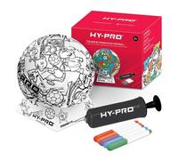Hy-Pro Doodlekick Colour-In Football in White Hy-pro White
