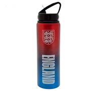 Hy-Pro Officially Licensed England FA 750ml Aluminium UV Bottle - Integrated Folding Straw, Matt Finish, Leakproof, Lightweight