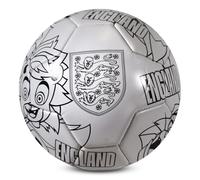 Hy-Pro England FA Scribble Ball - Colour in Football with 5 Colouring Pens