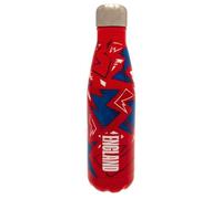 Hy-Pro Thermal Bottle Officially Licensed England FA Three Lions, Stainless Steel Flask, 500ml Red