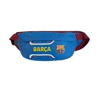 Hy-Pro FC Barcelona Cross Body Bag | Barca, Adjustable, 2 Pockets | Officially Licensed, for Outdoors, Sport, Hiking, Travel for Men Women Boys Girls Teenager