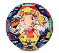 Hy-Pro FIFA World Cup 2026 Mascot Football - Training Ball | Officially Licensed, Football Gifts for Boys and Girls, FIFA World Cup 2026 Mascot Design, Size 3 Ball