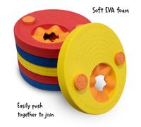 Hy-Pro Kids Swimming Float Arm Band Discs Foam Multicoloured 6pk