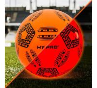 Hy-Pro Light Up LED Football Size 5 with Impact-Activated Lights & Pump - Light Up Ball with Auto-Shutoff & Enhanced Grip for Night Games - Suitable Footballs for All Ages
