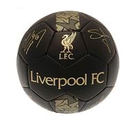 Liverpool F.C. Phantom Signature Soccer Ball (1) (Black/Gold), Black/Gold, 1