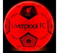 Hy-Pro Liverpool Light Up LED Football Size 5 with Impact-Activated Lights - Light Up Ball with Auto-Shutoff & Enhanced Grip for Night Games - Suitable Footballs for All Ages