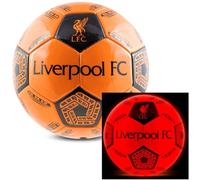 Hy-Pro Liverpool Light Up LED Football Size 5 with Impact-Activated Lights - Light Up Ball with Auto-Shutoff & Enhanced Grip for Night Games - Suitable Footballs for All Ages