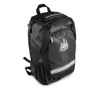 Hy-Pro Newcastle United Premium Backpack - Premier League Rucksack for Men | Officially Licensed, Spacious Back Pack, Black Sports Rucksack for Football Fans (36cm x 22cm x 48cm)