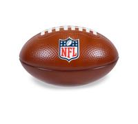 Hy-Pro NFL Mini Foam American Football, 7.25 Inch, Soft Kids Ball, Brown | Officially Licensed, Kids Foam Ball, Pebble-Grain Texture, White Laces, Indoor and Garden Play, Desk Toy, Party Bag Filler