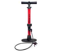 Hy-Pro Pump For Bike & Balls - With Pressure Gauge, Presta & Schrader Valves, Suitable For All Ball Sports Football Basketball Rugby Ball, Bike Pump, Floor Pump, Mountain Bike Pump